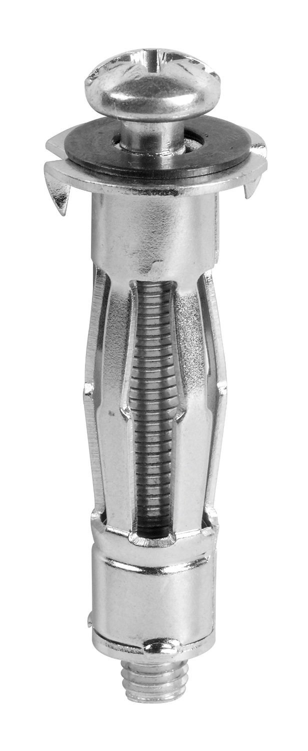 M6 x 65mm HEAVY DUTY METAL PLASTERBOARD CAVITY WALL FIXINGS ANCHORS PLUGS (20) by TIMco