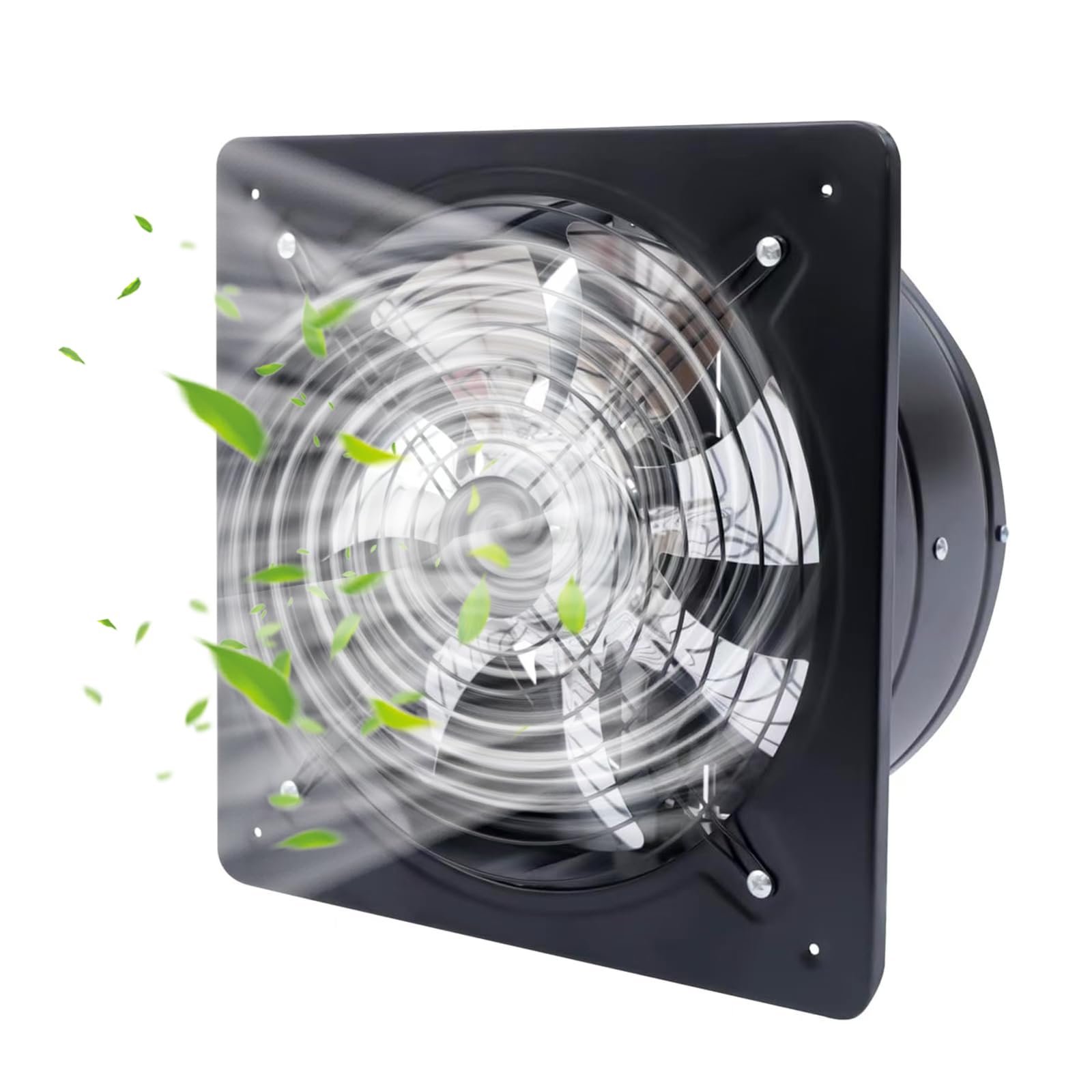 Photo 1 of ***DAMAGED -WIRES CUT -SELLING AS IS *** WEMAKMAK 12-Inch Explosion-Proof Axial Exhaust Fan – 8000 CFM & 125 W Pure Copper Motor, Wall-Mounted Fume Extractor for Paint Booths, Garages, Spray Tan Rooms & Workshops