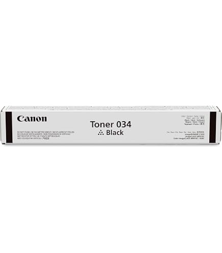 Amazon.com: Canon Genuine 034 Black Drum Cartridge Compatible with