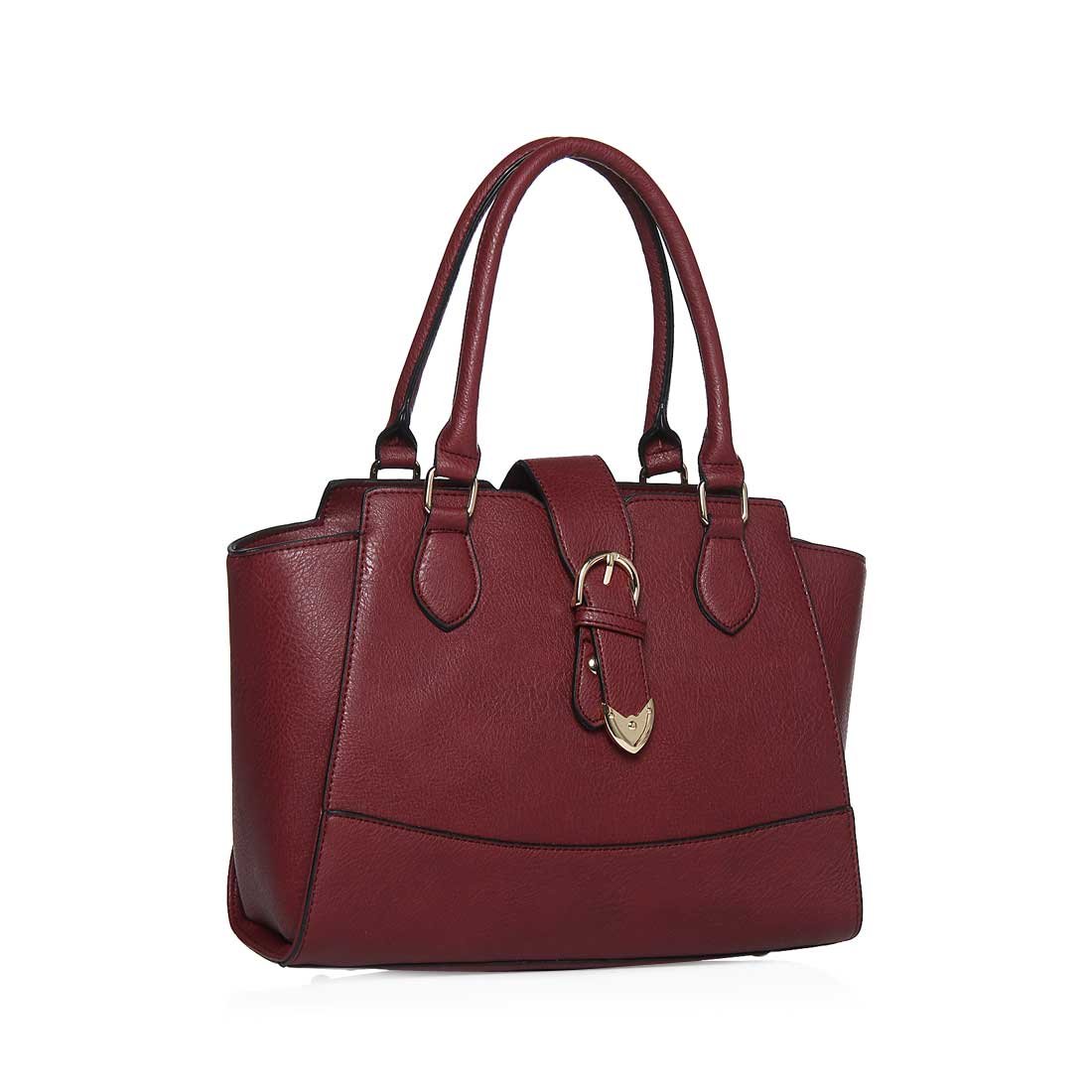 satyapaul women's satchel (marsala) ()