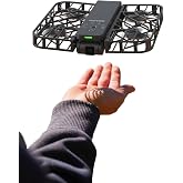 HOVERAir X1 Drone with Camera, Follow-me Drone with Self-Flying Mode | Foldable Mini Drone with HDR Video Capture, Palm Takeoff, Intelligent Flight Paths, Hands-Free Control Black (Standard)
