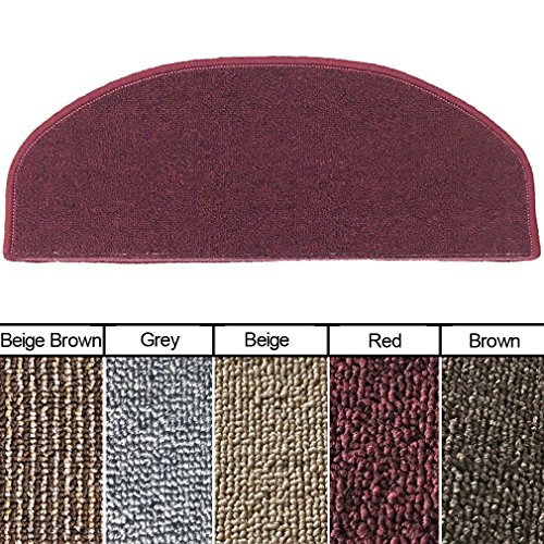 Qingbei rina red carpet stair tread mats,non-slip indoo…
