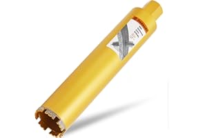 3 Inch Wet Core Drill Bits, DaduoRi 3" Core Bit for Concrete, 14" Drilling Depth, 1-1/4"-7 Thread Diamond Core Bit for Cured 