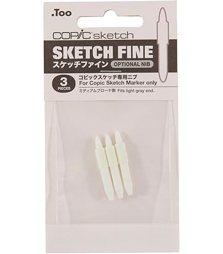 Amazon.com: Copic Markers Brush Nib, 3-Pack, White