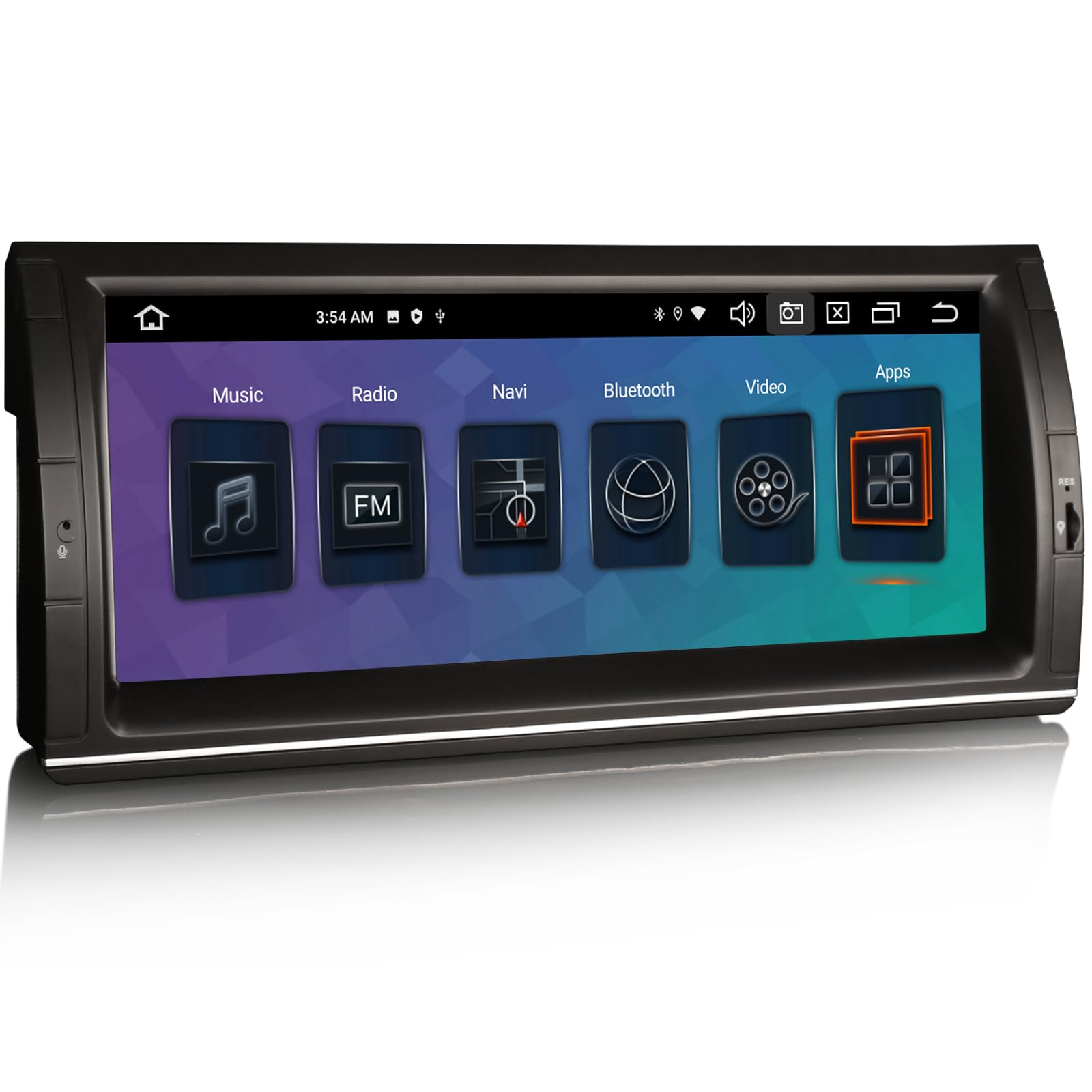 ERISIN Android 12.0 Car Stereo for BMW 5 Series E53 Multimedia Player 10.25 Inch Support GPS Sat Nav Carplay Android Auto Bluetooth A2DP Wifi 4G DAB+ RDS Mirror Link TPMS SWC 4GB RAM + 64GB ROM