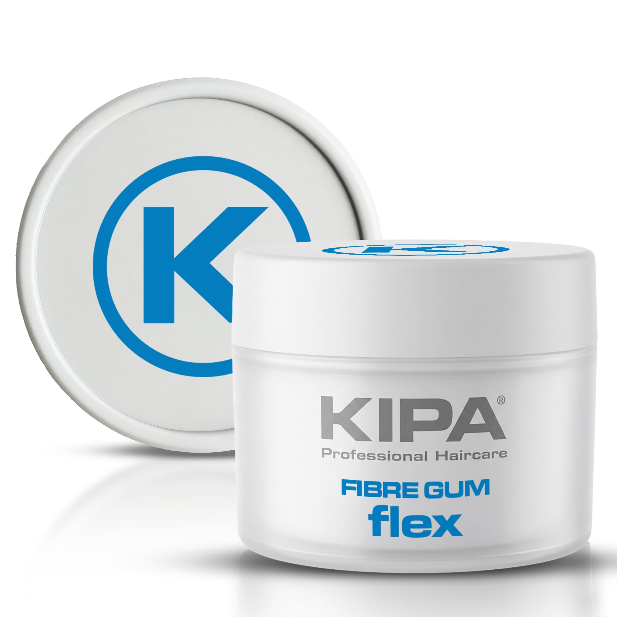 KIPA Fibre Gum Flex | Medium‑Strong Hold Hair Gum | Flexible 3D Matrix Texture & Definition | Styling Paste | Long-Lasting | Natural Shine | Non-Greasy & Easy To Wash Out | All Hair Types | 100ml