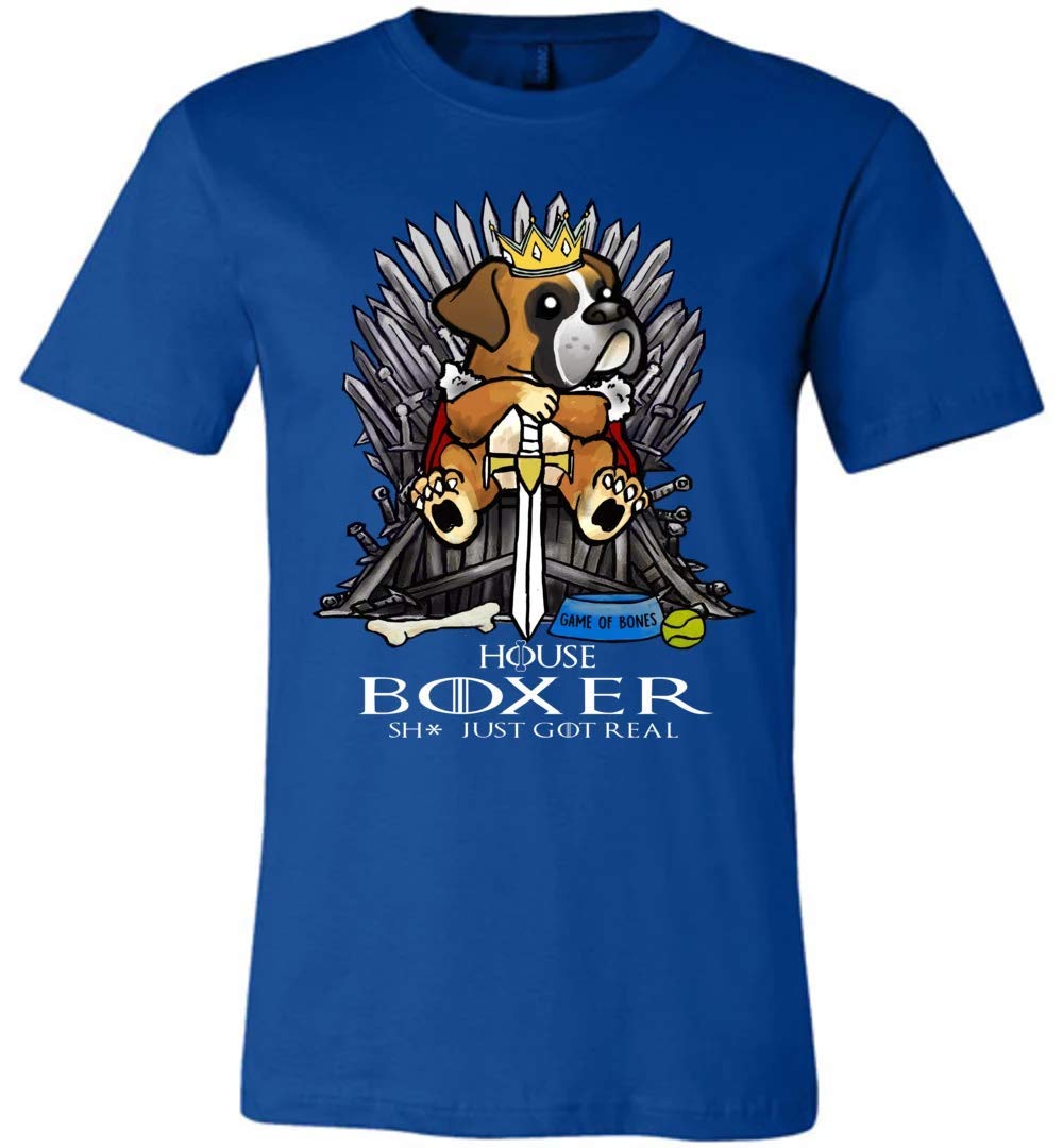 Funny Game Of Bones Boxer Canvas Unisex T Shirt For Got Fans Gift