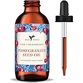 Baja Basics Pomegranate Seed Oil - Pure, Cold Pressed, Unrefined - Organic Body Oil - Antioxidant Serum for Face, Hair, Skin and Nails - Natural Moisturizer & Scar Treatment - 1 oz