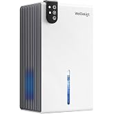 98 OZ Small Dehumidifier for Home up to 1000 Sq.Ft, Quiet Dehumidifier with Drain Hose, Auto Shut-Off, Sleep Mode &amp; 7-Color Light for Bathroom, Bedroom, Basement, Closet &amp; RV (Grey）