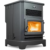 US Stove US5522-W 3000 Sq. Ft. Pellet Stove with 170 Lb. Hopper | Freight Shipping Required