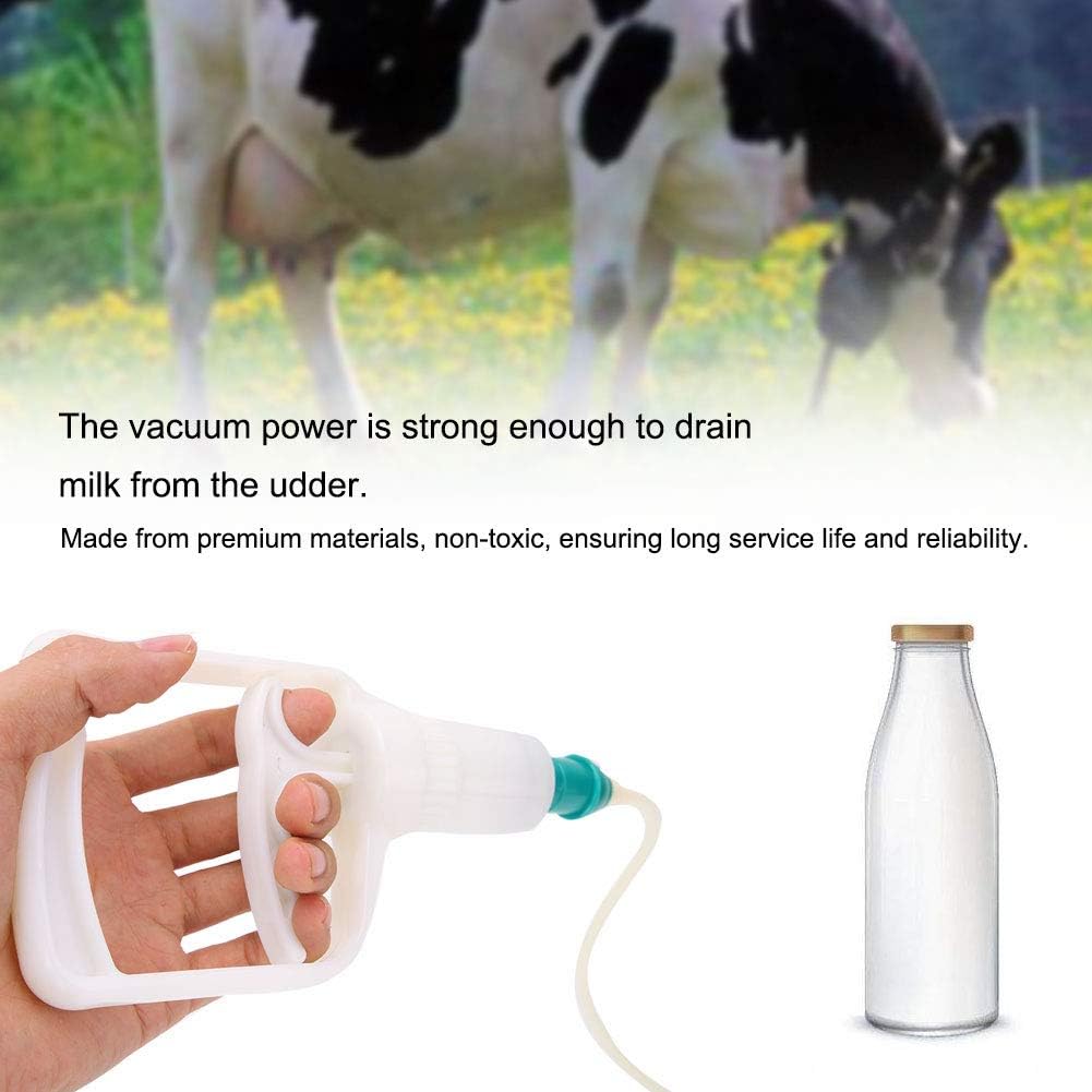 Pssopp Manual Milking Machine, 3L Portable Cow Milking Machine Goat Sheep Ewes Milker Milking Kit for Home Small-scalefarm(goat) - Image 5
