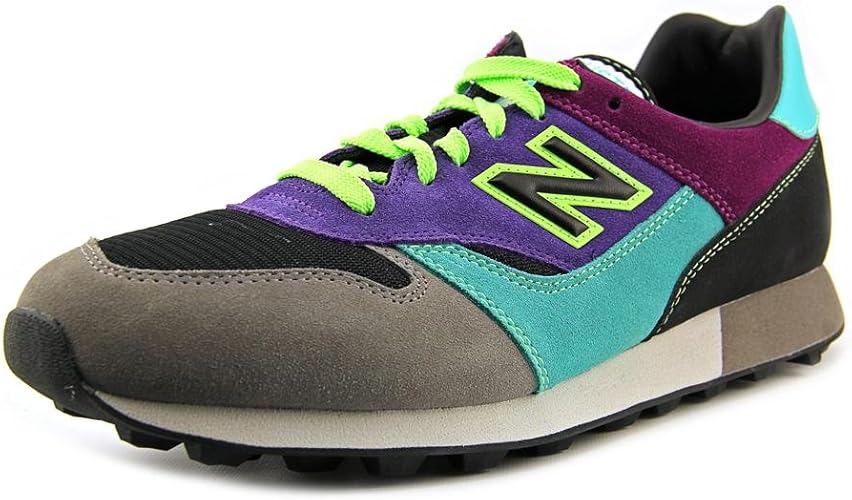 multi coloured new balance trainers