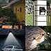 TRANMIX Upgraded 20 LEDs Solar Powered Motion Sensor Lights Outdoor Waterproof Security Wall Lights for Garden, Patio, Deck, Yard, Fence(Separable Light Design with 8ft Connection Cord)