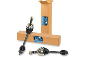 TRQ Front Driver and Passenger Side CV Axle Assembly Set Compatible with 2007-2010 Honda Odyssey 2006-2014 Honda Ridgeline