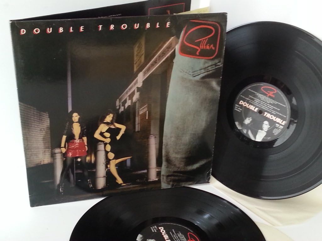 GILLAN double trouble, gatefold, double album, VGD 3506