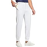 Willit Men's Golf Joggers Stretch Pants with 5 Pockets Slim Fit Sweatpants Work Dress Pants with Belt Loops
