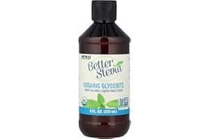 Now Foods Stevia Glycerite, 8 Fl Ounces (Packaging May Vary)