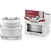 Proraso Pre Shave Conditioning Cream - Oatmeal & Green Tea - Nourishing & Gentle Formula for Sensitive Skin - Premium Italian Pre Shave Cream - 3.6oz