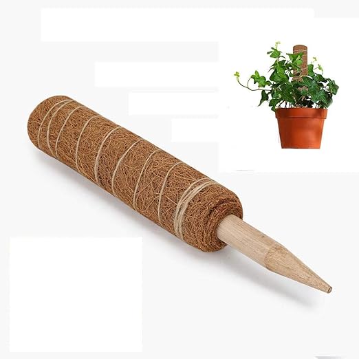 Tótem de musgo de coco de 15 pulgadas, palillo de tótem de coco de ...