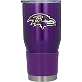 Logo Brands 603-S30T-1: Baltimore Ravens 30oz Stainless Tumbler