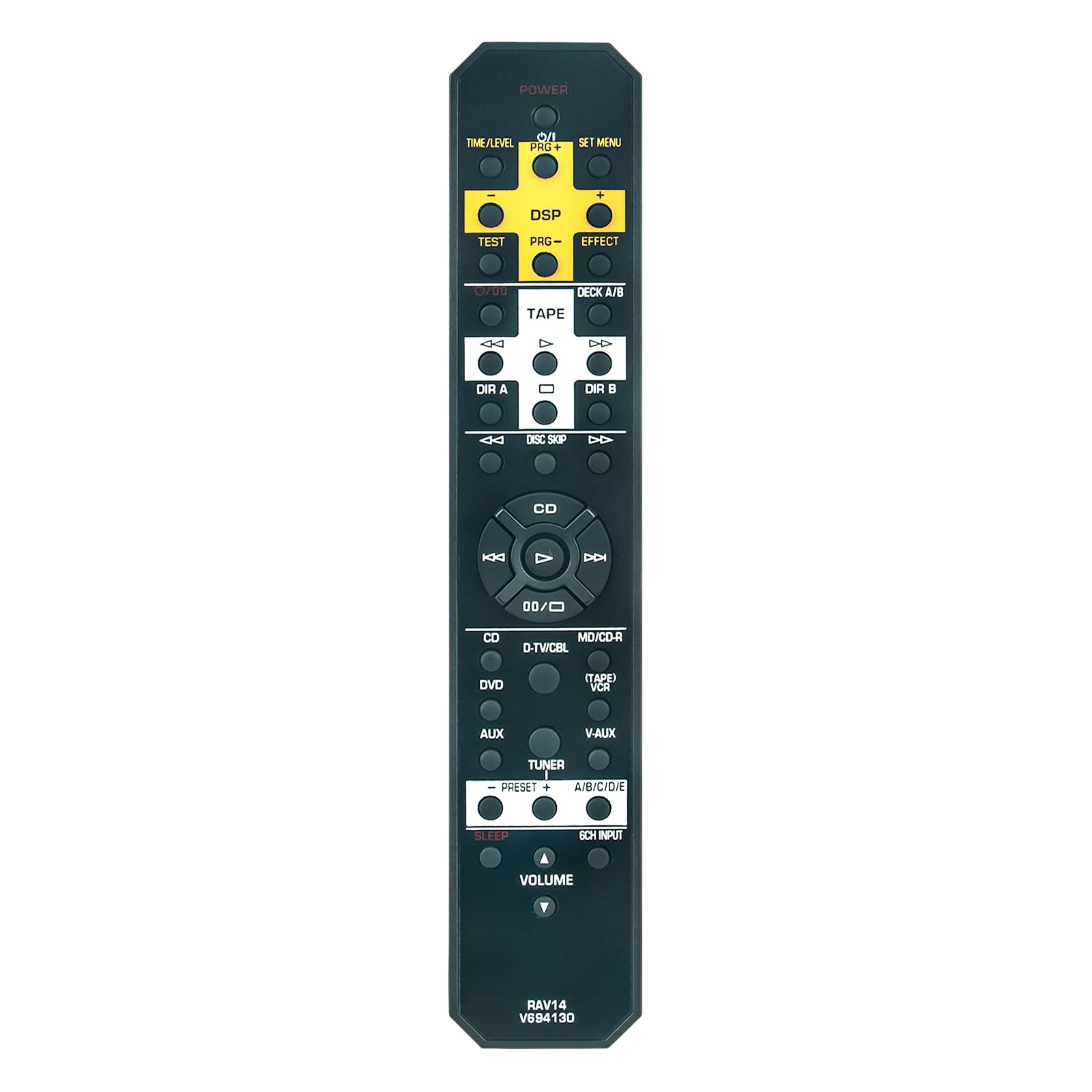 RAV14 V694130 New Replacement Remote Control fit for Yamaha AV Receiver RX-V420 RX-V420RDS RXV420RDS
