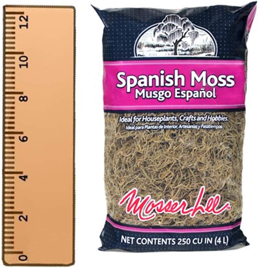 Mosser Lee ML0560 Spanish Moss, 250 Cubic Inches : Mulches : Garden & Outdoor