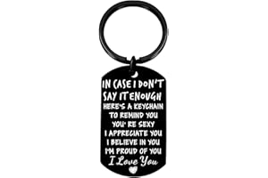 Coolvy Valentines Day Gifts for Him Drive Safe Keychains for Boyfriend Husband Birthday Anniversary Christmas Gifts From Wife