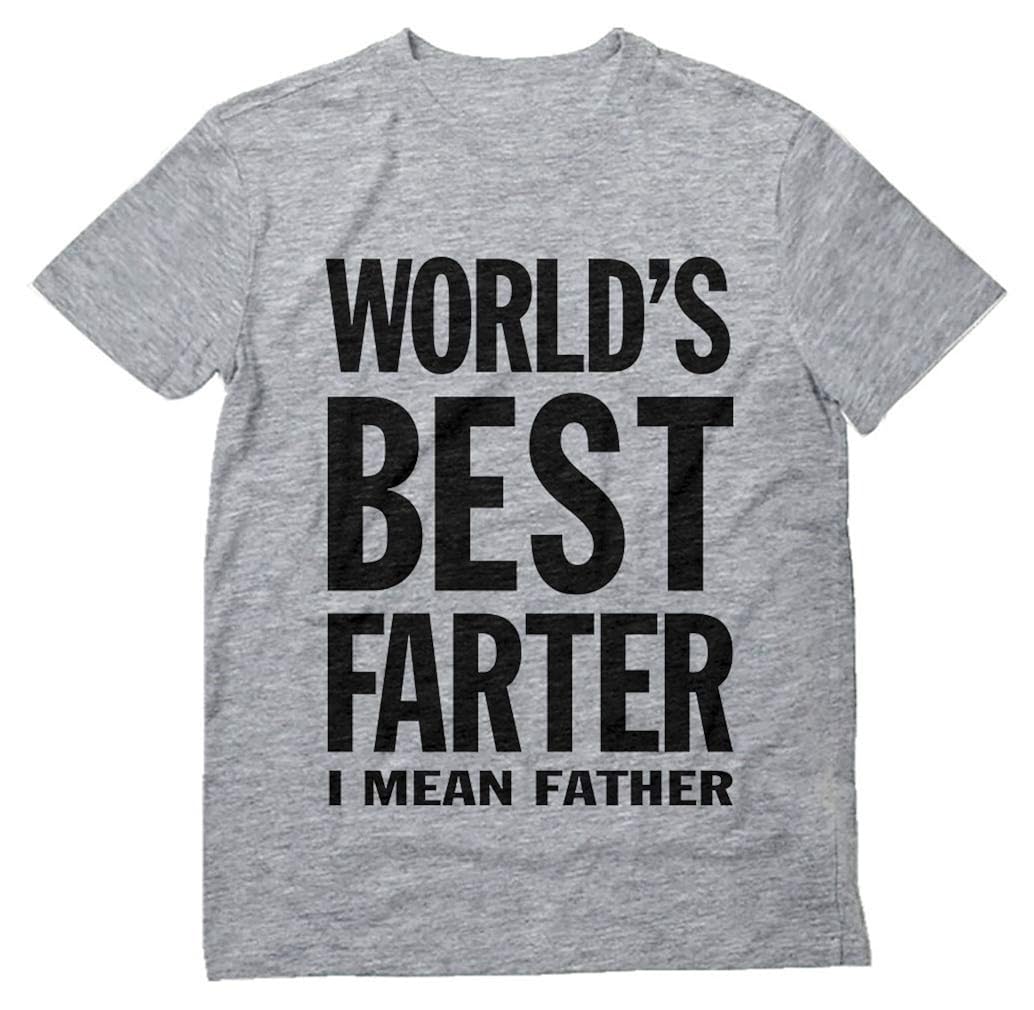 World's best farter tshirt | Father presents | Beanstalk Single Mums