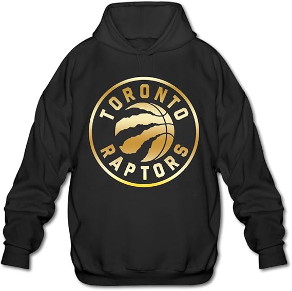 toronto raptors black and gold hoodie