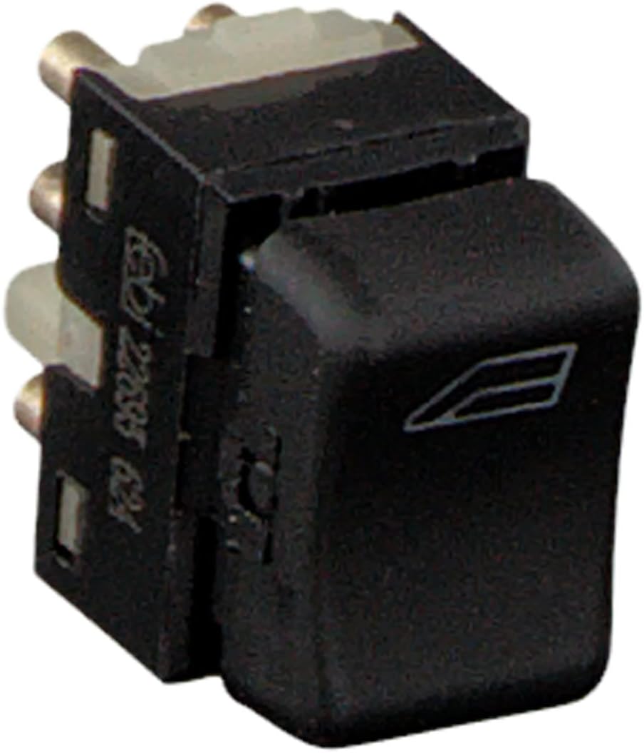 febi bilstein 22695 Rocker Switch for window regulator passenger side, pack of one, Schwarz - Image 3