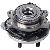 KUSATEC 515065 Front Wheel Bearing and Hub Assembly Compatible with for Nissan Frontier Pathfinder Xterra 4x4 4WD 2005-2018, Suzuki Equator 2009 2010 2011 2012, 6 Lug Bolts w/ABS