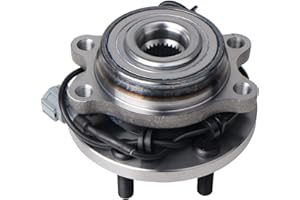KUSATEC 515065 Front Wheel Bearing and Hub Assembly Compatible with for Nissan Frontier Pathfinder Xterra 4x4 4WD 2005-2018, Suzuki Equator 2009 2010 2011 2012, 6 Lug Bolts w/ABS