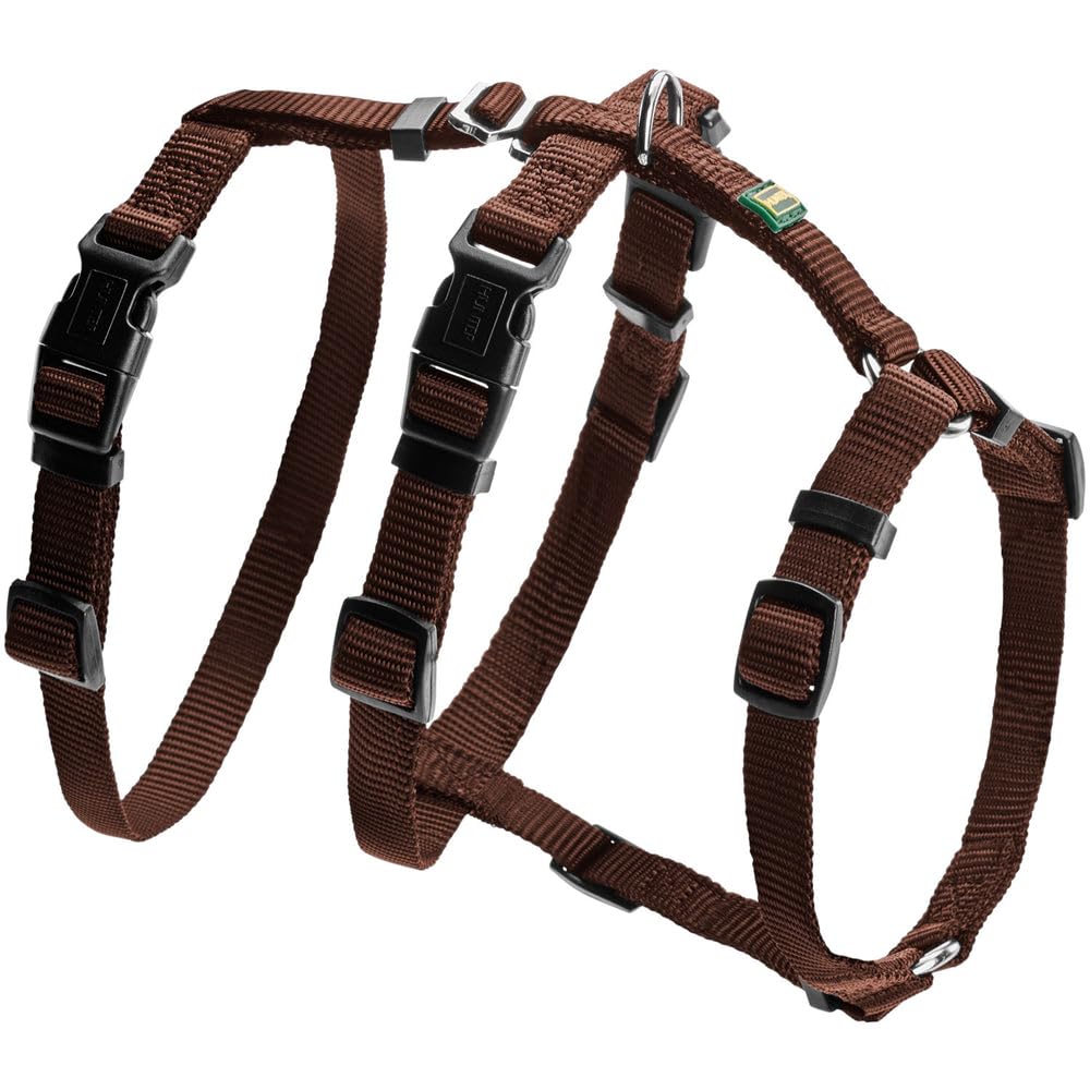 HUNTER Escape-proof harness Vario Rapid, L brown, Nylon