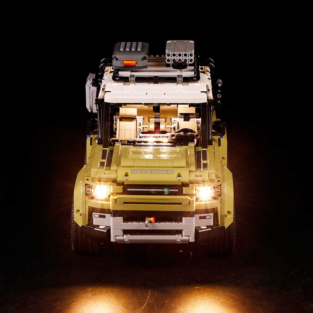lego land rover defender light kit