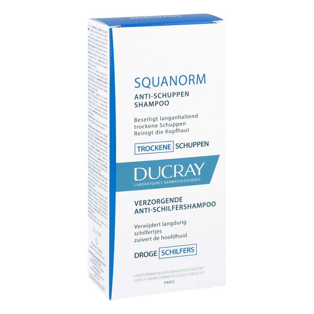 Ducray Squanorm Dandruff Shampoo - 200 ml(Packaging may vary)