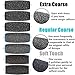 7 Pack Include 3 Extra Coarse & 2 Regular Coarse & 2 Soft Touch Replacement Roller Refill Heads Compatible with Amope Pedi Pefect Electronic Foot File