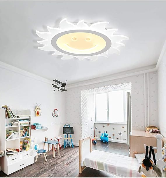 BDHBB Moderne LED-Deckenleuchte, 20-Zoll-ultradünne, runde