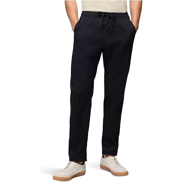 prAna, Men's, Stretch Zion Field Pants, Black Large at Amazon