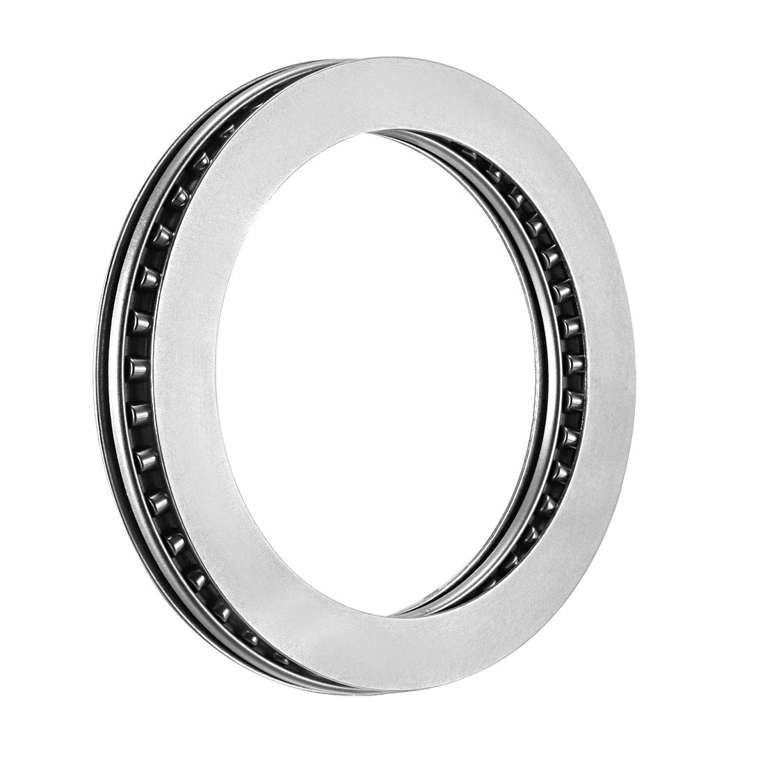 sourcing map AXK80105 Thrust Needle Roller Bearings with Washers 80mm Bore 105mm OD 4mm Width