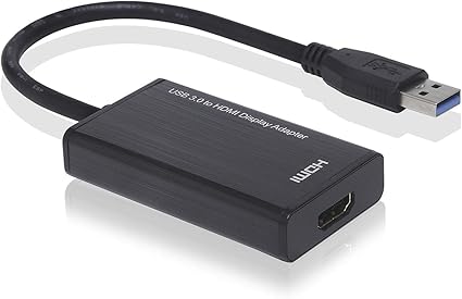 Adaptateur Usb Vers Hdmi Usb 3 0 Vers Hdmi Convertisseur Usb Vers Hdmi Video Hd 1080p Pour Macbook Pro Hdtv Compatible Avec Mac Os Windows 7 8 10 Amazon Fr Informatique