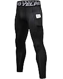 MACHLAB Men's Moisture Wicking Compression Pants