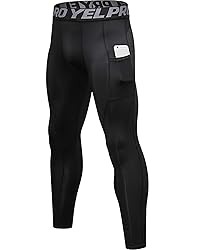 MACHLAB Men's Moisture Wicking Compression Pants