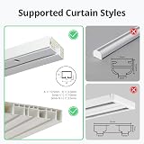 SwitchBot Smart Curtain Opener Curtain 3 U Rail Bluetooth App Timer Hub view 2