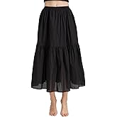 BEAUTELICATE Half Slip Skirt Extender 100% Cotton Vintage Underskirt
