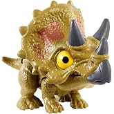 Jurassic World Snap Squad Attitudes Triceratops Figure
