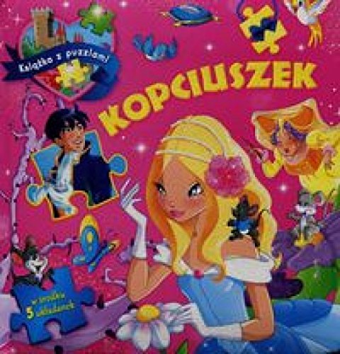Kopciuszek Ksiazka z puzzlami