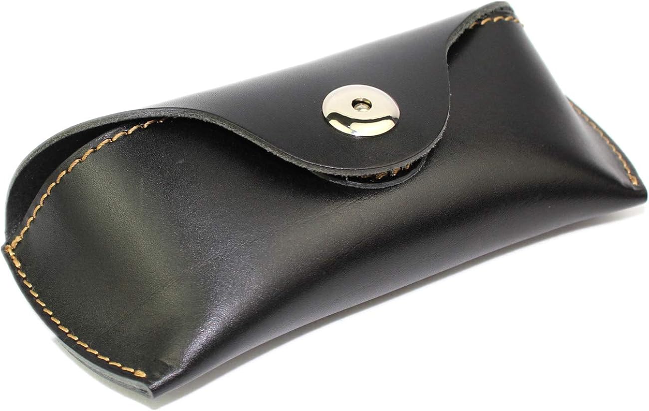 LXFF Eyeglass Case Sunglasses Holder with belt loop for Women Men