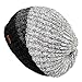 LETHMIK Unique Slouchy Beanie Unisex Mix Knit Skully Hat Ski Cap, Gray, One Size (elastic)
