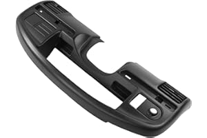 JDMSPEED Instrument Dash Cluster Bezel Dash Panel Replacement Compatible with (Gas Engine Only) 1994-1997 Ford F250 F350 F Series Super Duty Cluster Dash Bezel F4TZ-15044D70-A