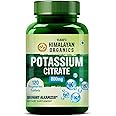 HIMALAYAN ORGANICS Organic Potassium Citrate 800mg Supplement | Support Nerve Muscle Joint & Bone Health | Good for Men & Women - 120 Veg Tablets